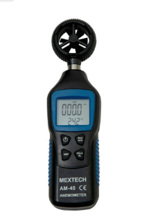 Mextech AM45 Mextech AM45 Anemometer Front Display
