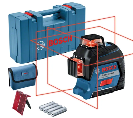 Bosch GLL 3-80 Bosch GLL 3-80 360° Three-Plane Leveling Laser