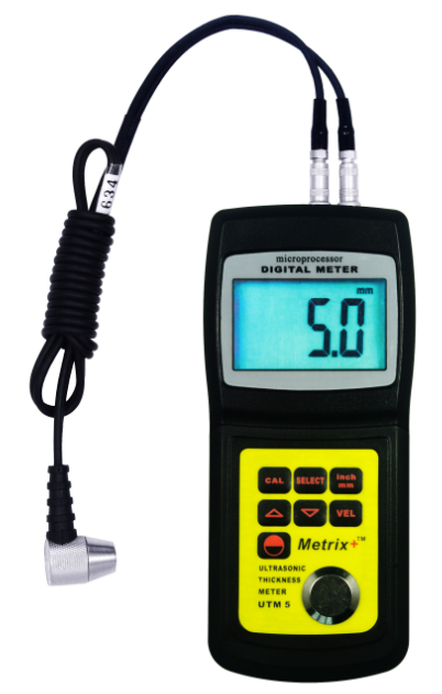 Metrix+ UTM 5 Metrix+ UTM 5 Ultrasonic Thickness Gauge
