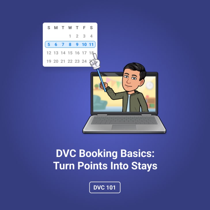 DVC Booking Basics: Turn Points into Stays