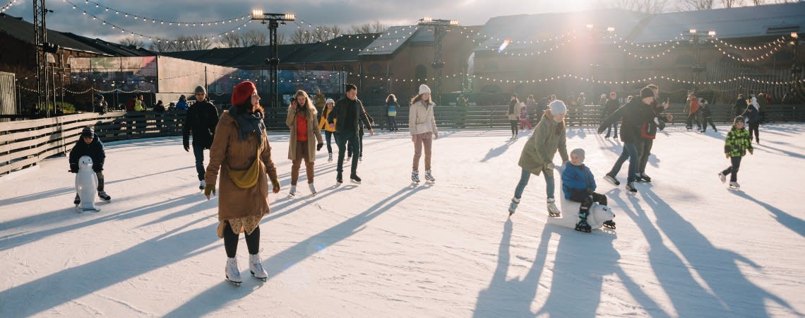 Каток в «Новой Голландии»