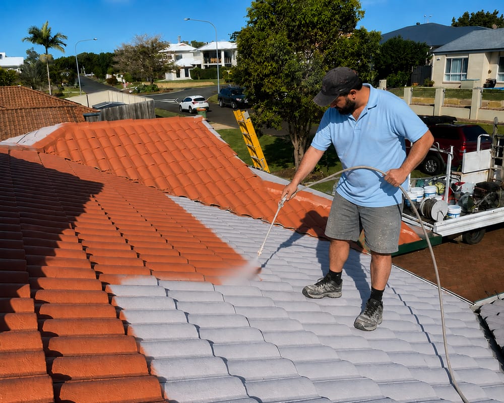 Roof painting