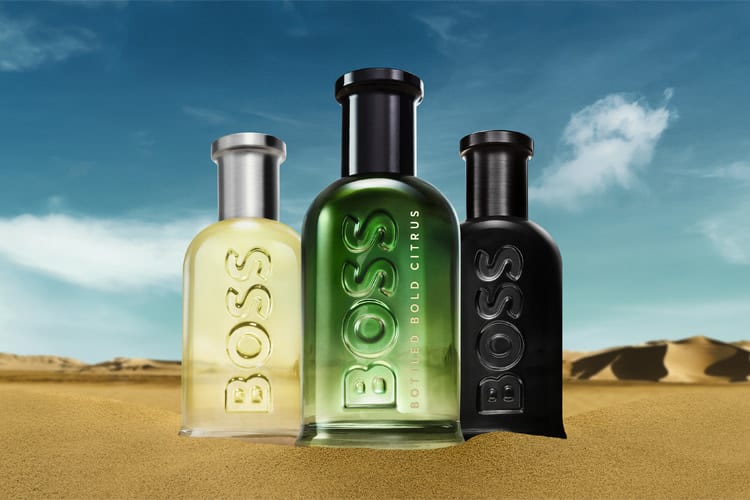 Hugo Boss Citrus Banner Mobile