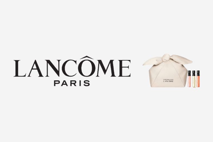 Free pouch and 3 samples