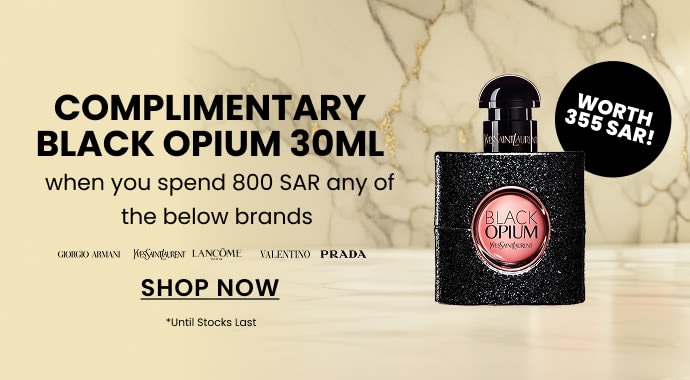 Complimentary full-sized perfume