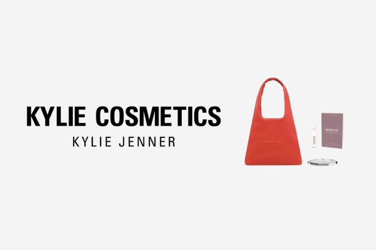 Free Kylie Red Bag, Silver Tray & Mini