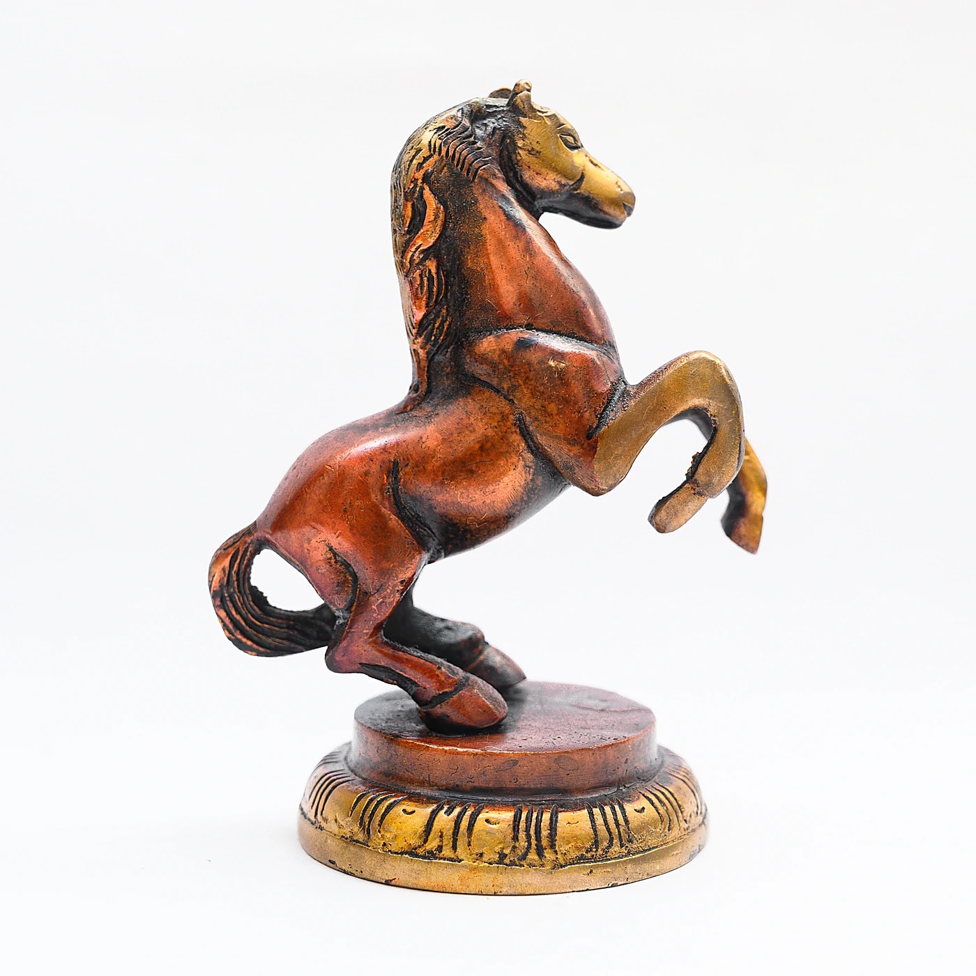 vastu-brass-rearing-royal-horse-statue