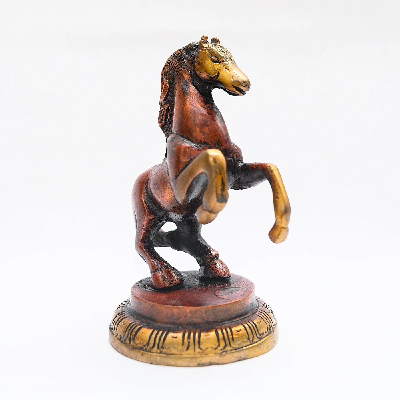 vastu-brass-rearing-royal-horse-statue