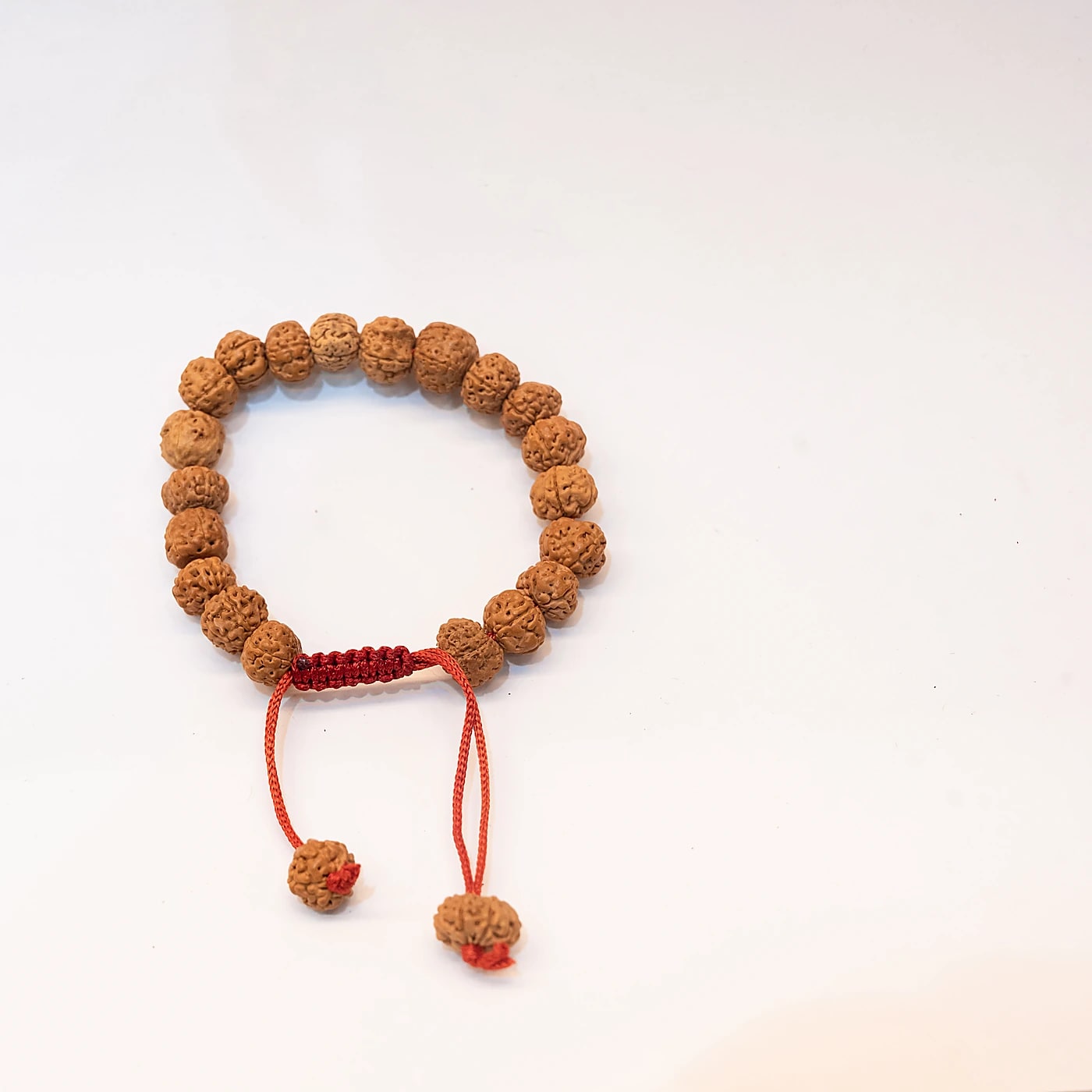 5 Mukhi Traditional Adjustable Cord Knot Bracelet - Angle 1