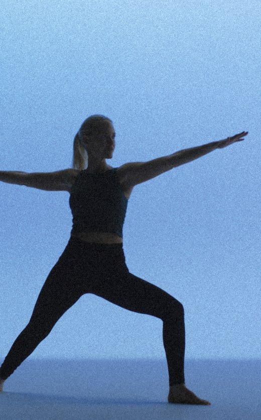 Standing warrior flow