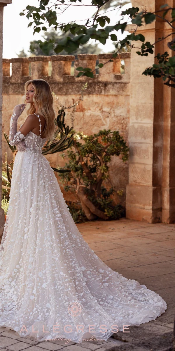robe de mariée Fleur de Printemps Monica Mariage Toulouse
