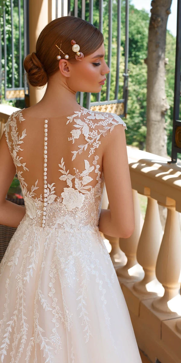 robe de mariée A-line Monica Mariage Toulouse