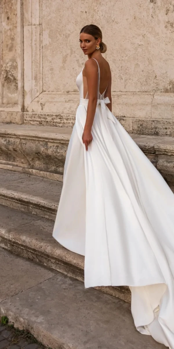 robe de mariée bohème chic Monica Mariage Toulouse