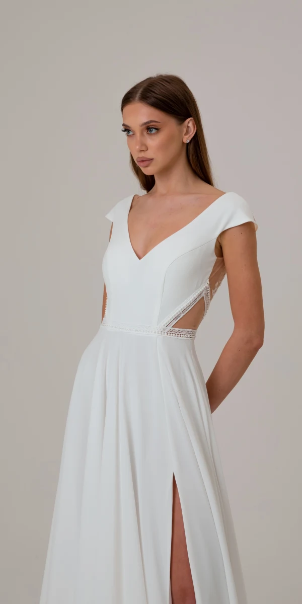 robe de mariée bohème chic Monica Mariage Toulouse