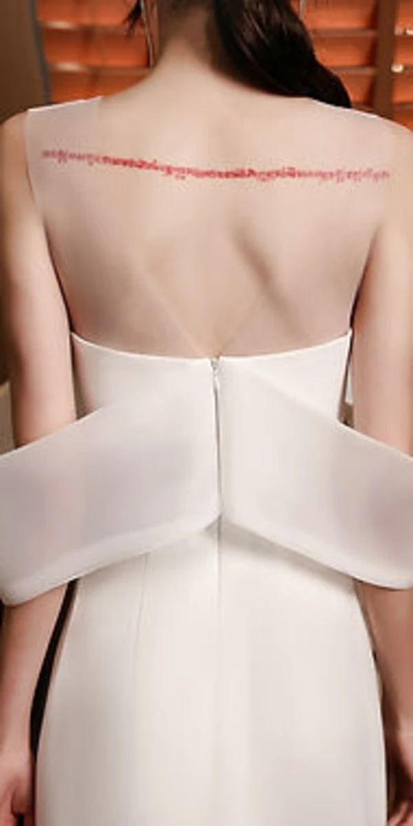 Robe col bateau sirene mi long