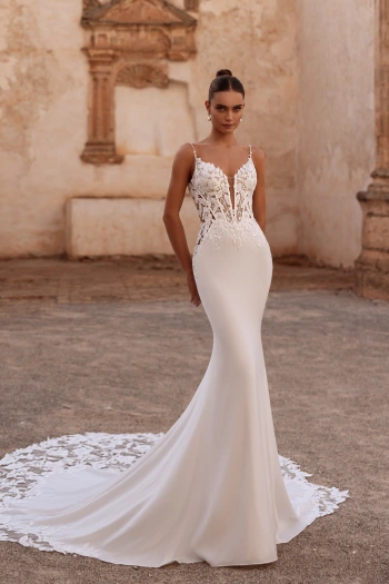 Robe sirène mariage Munira - Monica Mariage Toulouse