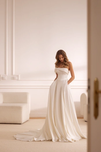 Robe de mariée princesse Candy - Monica Mariage Toulouse