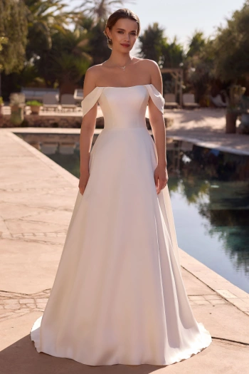 Robe de mariée princesse Ingrit - Monica Mariage Toulouse