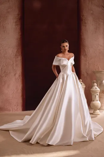 Robe de mariée princesse Avin - Monica Mariage Toulouse