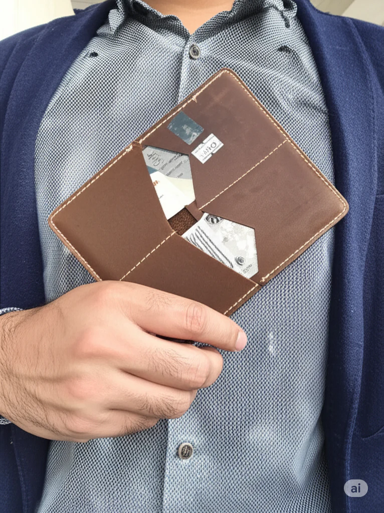 handmade laxrious wallet 