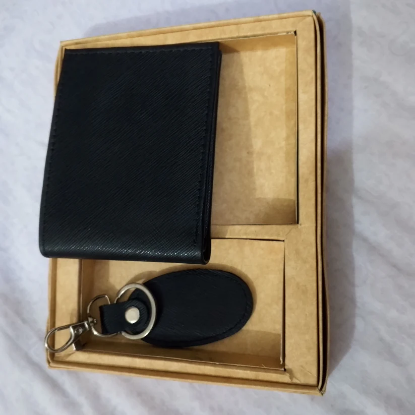 Gift Leather  Wallet & Key Chain