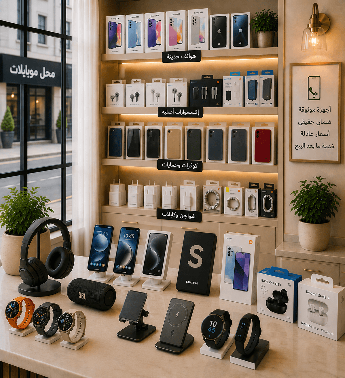 محل موبايلات