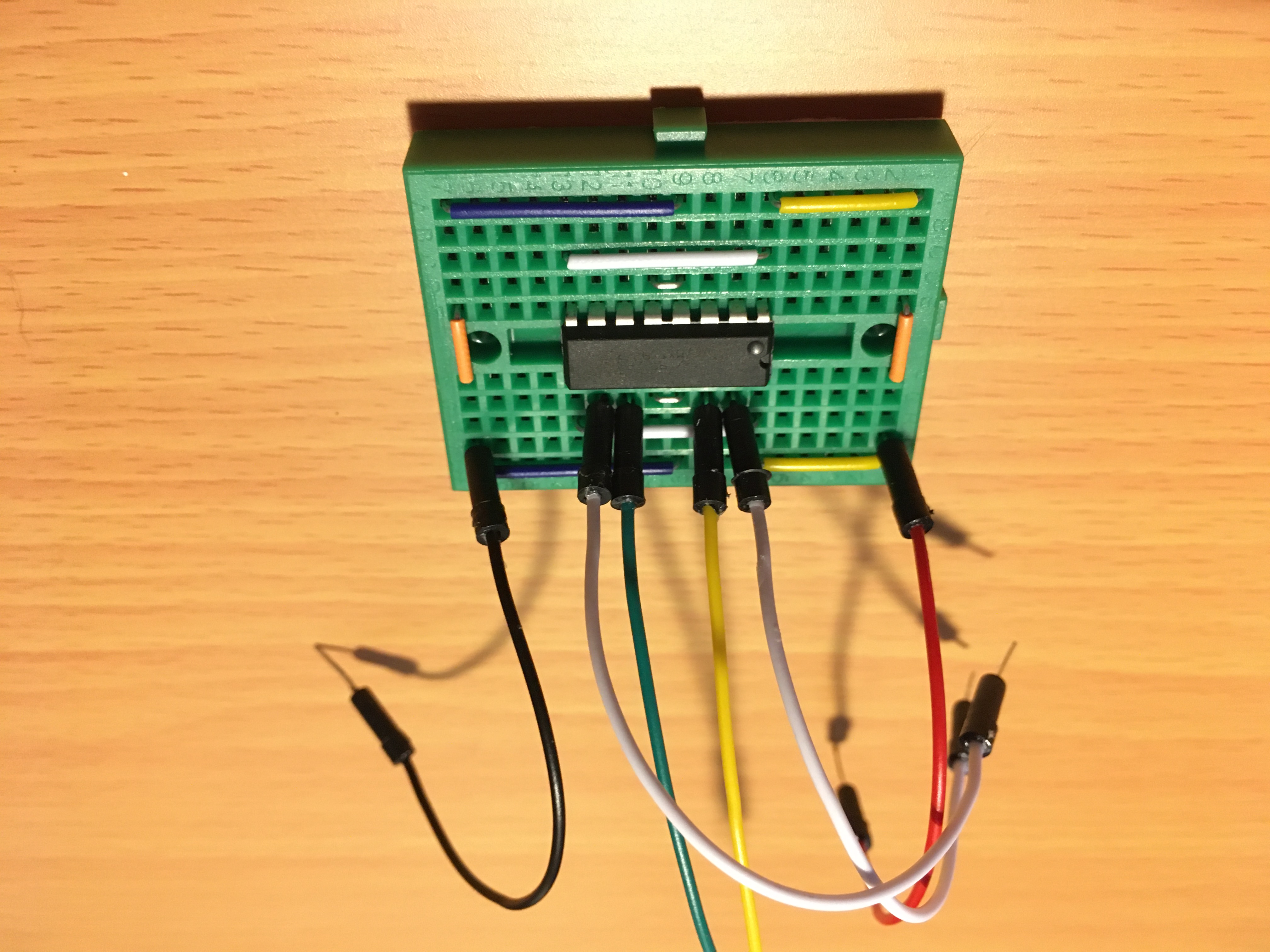 H-bridge circuit prototype.