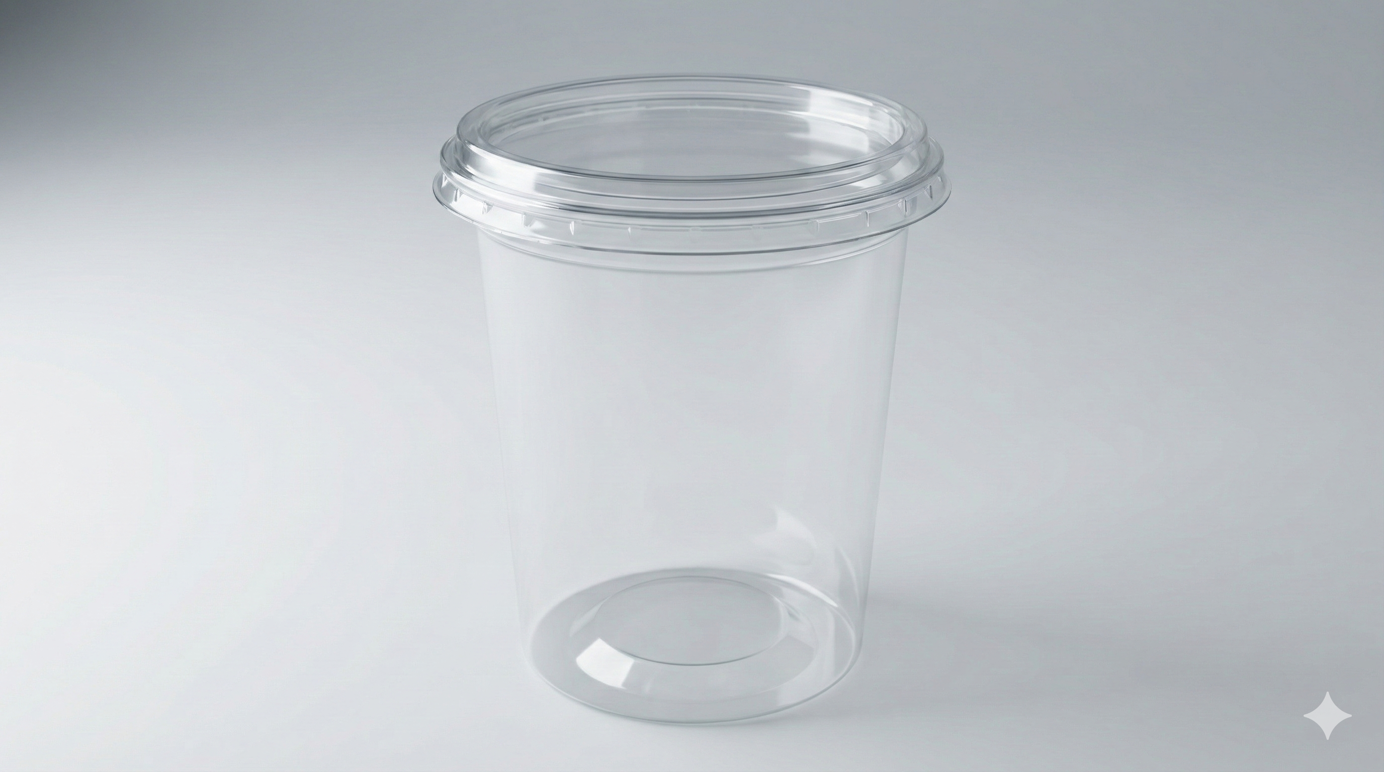 Plastik konteyner to'plami 400 ml (1000 dona) - Tiniq va xavfsiz — Paketlar