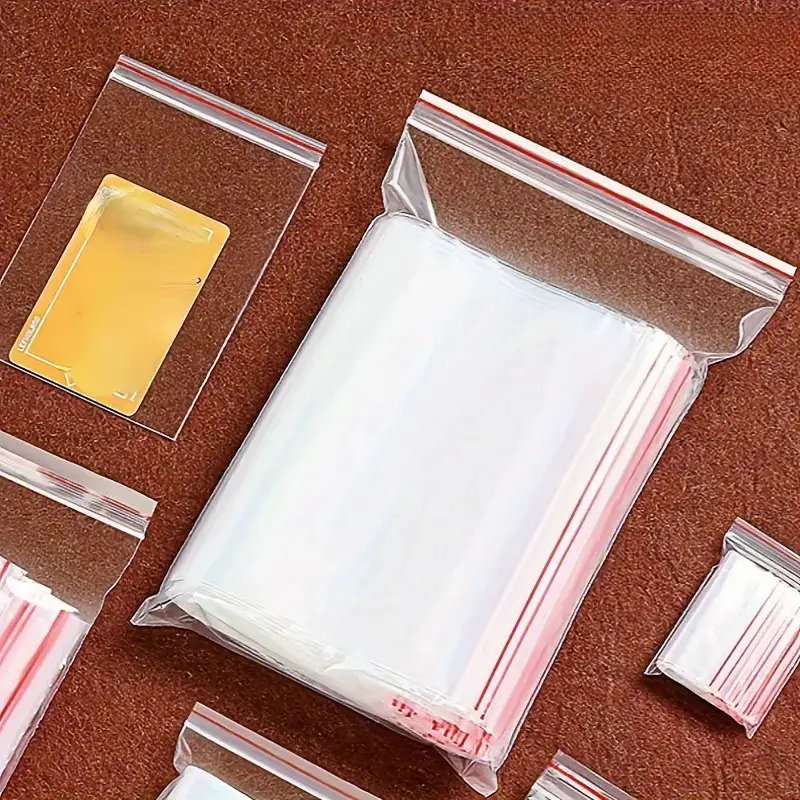 Ziplock paketlar, 5x7 sm, 200 dona - Mayda buyumlar uchun — 3