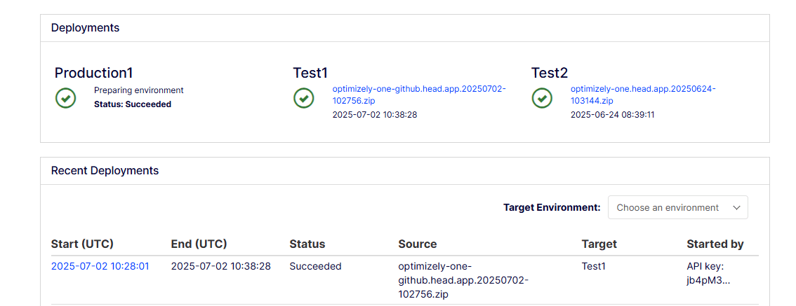  Optimizely PaaS Portal