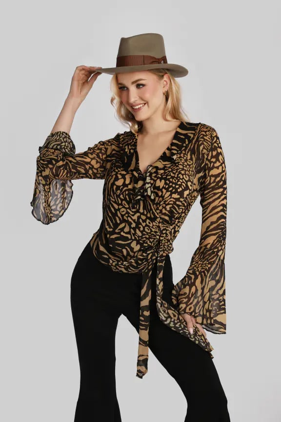 Koszula Freya - leopard print 2