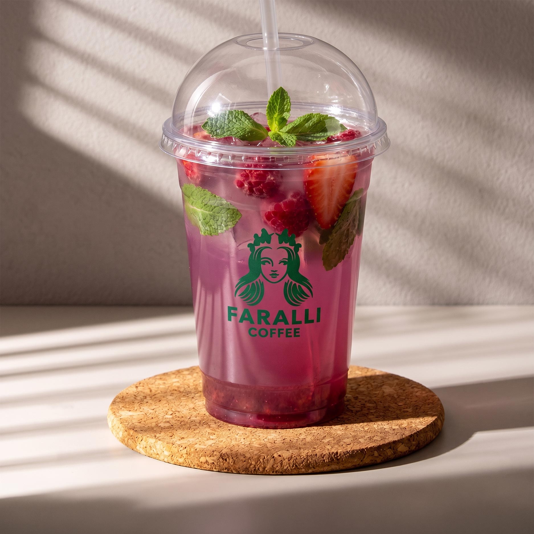 Berry Mint Lemonade