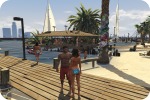GTA 5 - Party sul lago a casa di Franklin | <alebal web Blog>