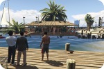 GTA 5 - Party sul lago a casa di Franklin | <alebal web Blog>