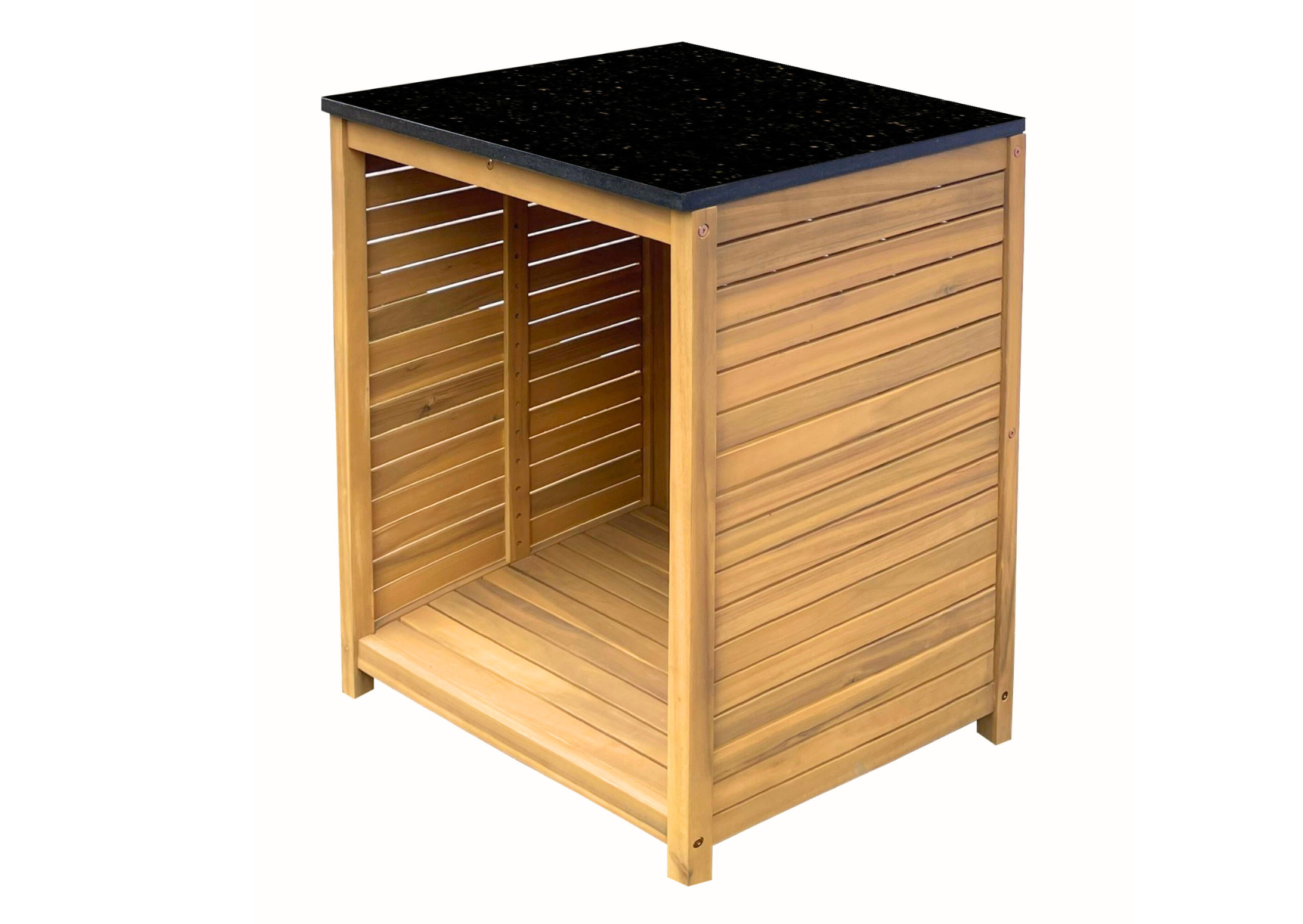 Kitchen Fridge with Granite Top - Image 2