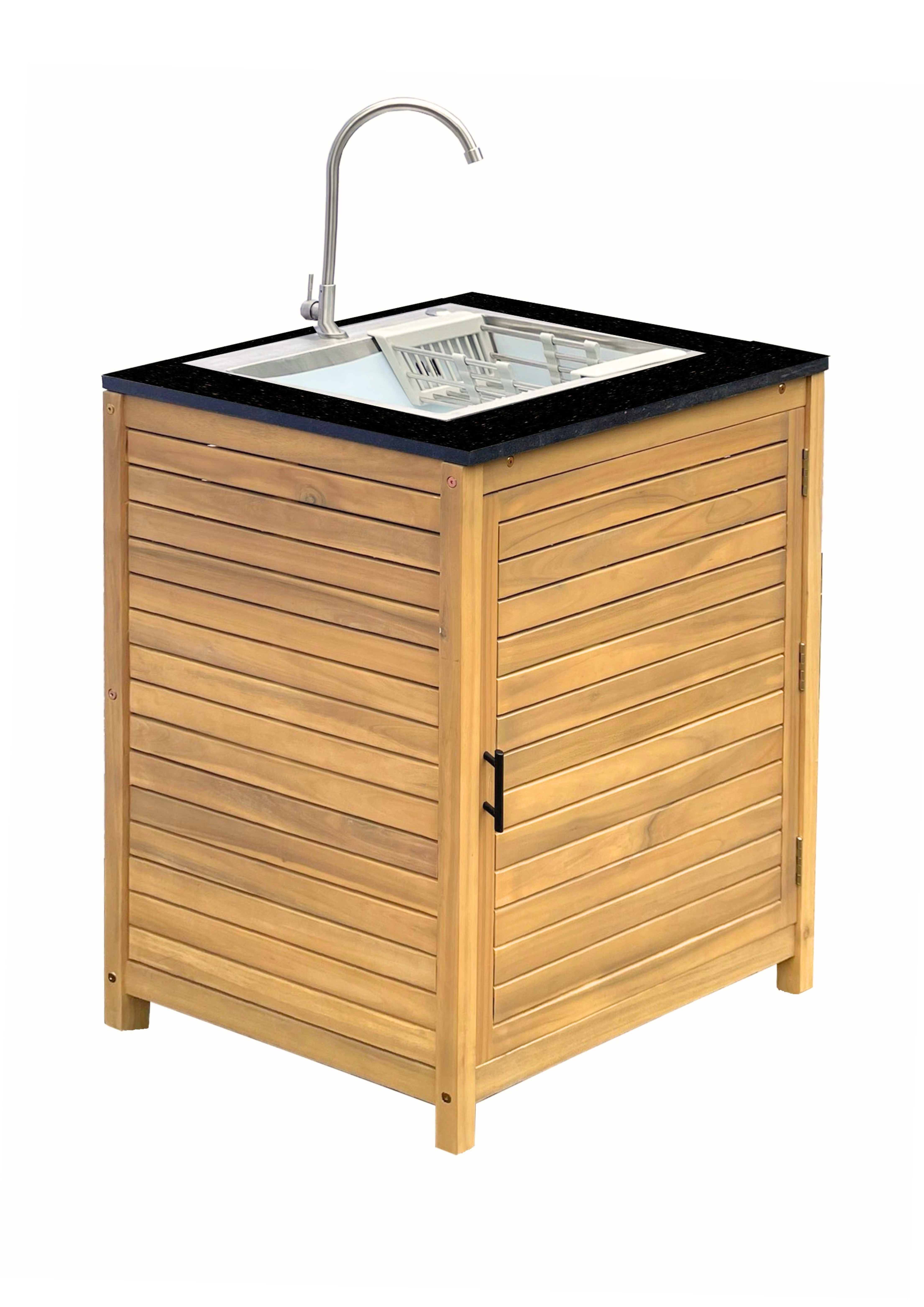  Kitchen Sink with Granite Top