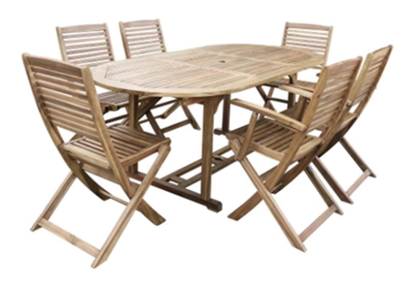 7 PCS RUMINI DINING SET