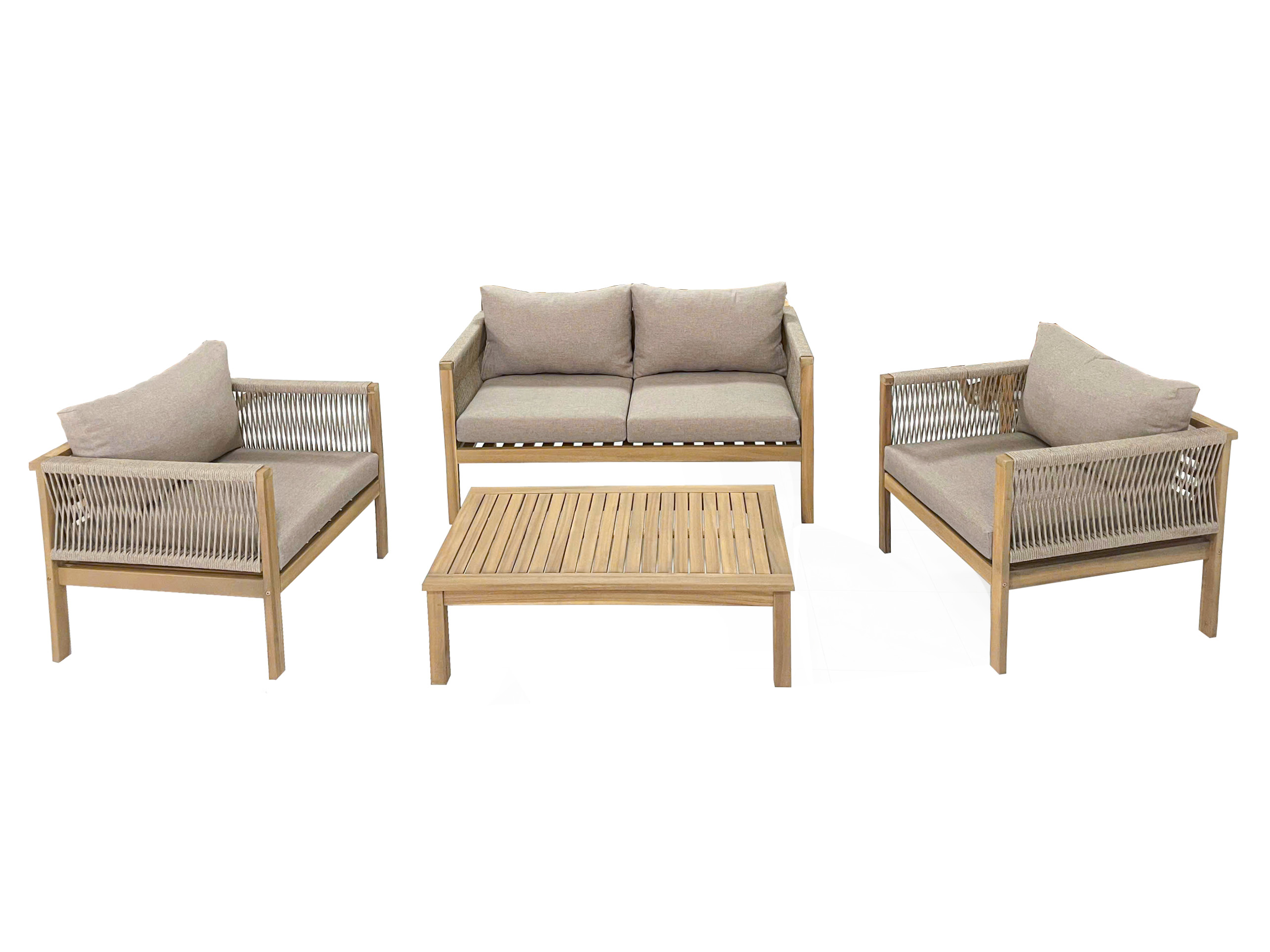 CONVERSATION ROPE SET WITHOUT SIDE PILLOWS