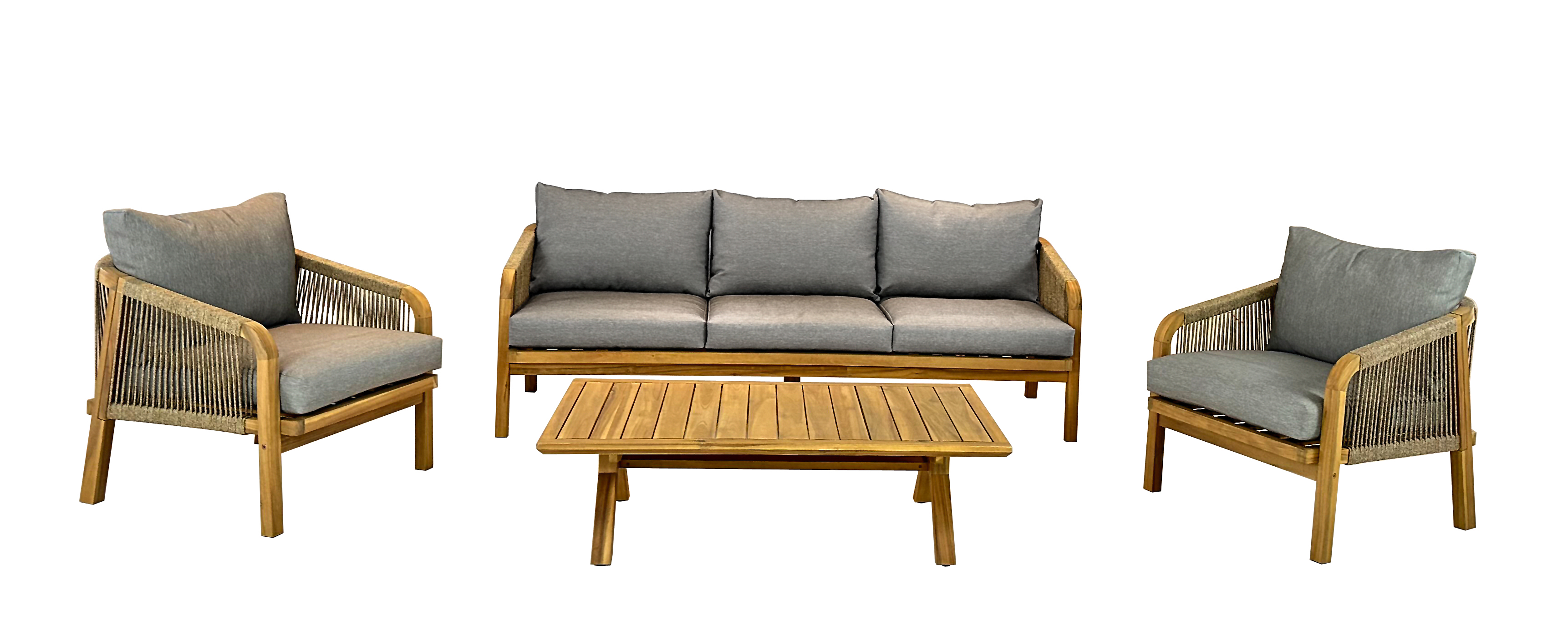 4 PCS PAPUA PATIO SET  - Image 2