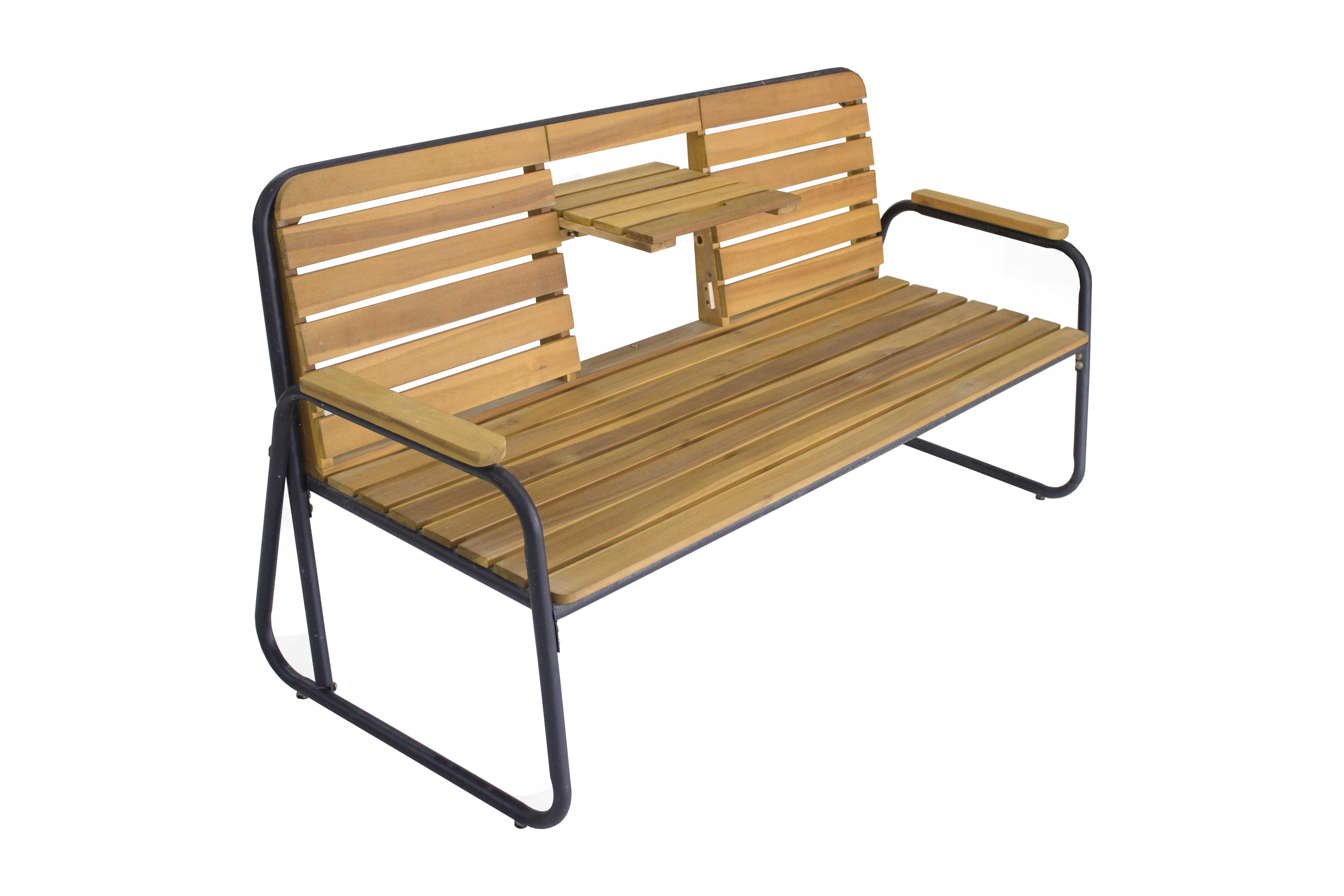 GARDEN BENCH with e-coat iron frame  - Image 4