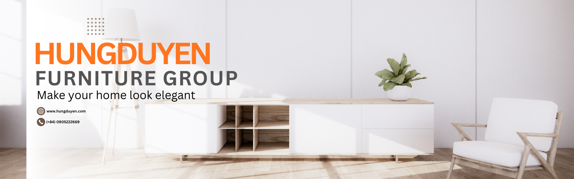 Banner chính - Nội thất gỗ cao cấp