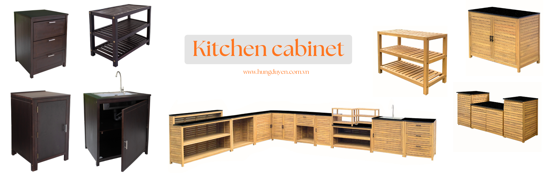 Banner nội thất bếp