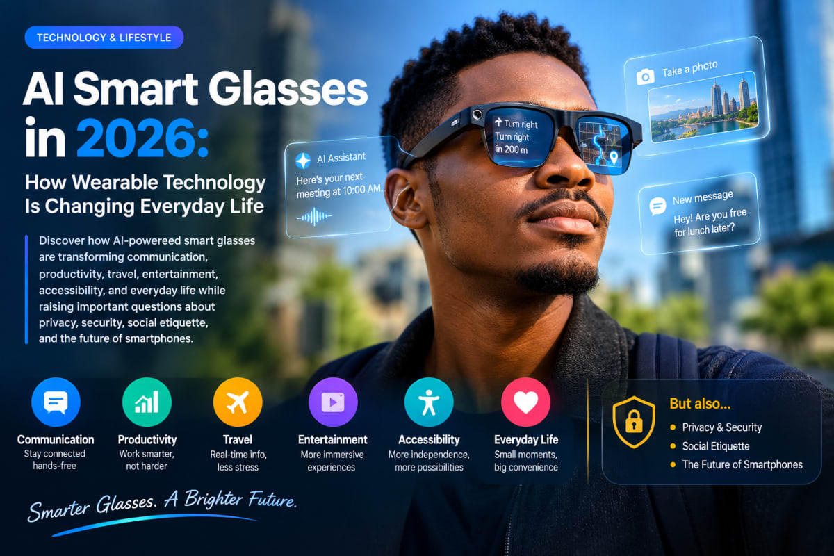 AI Smart Glasses in 2026: How Wearable Technology Is Changing Everyday Life