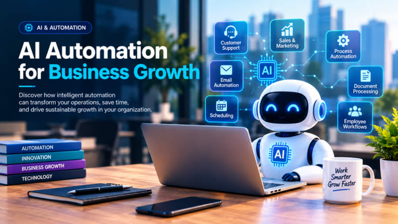 AI Automation for Business Growth: How Intelligent Automation Drives Success