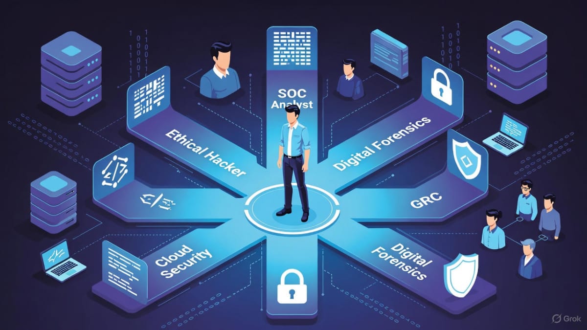 Cybersecurity Career Map: Finding the Right Path in a Digital World