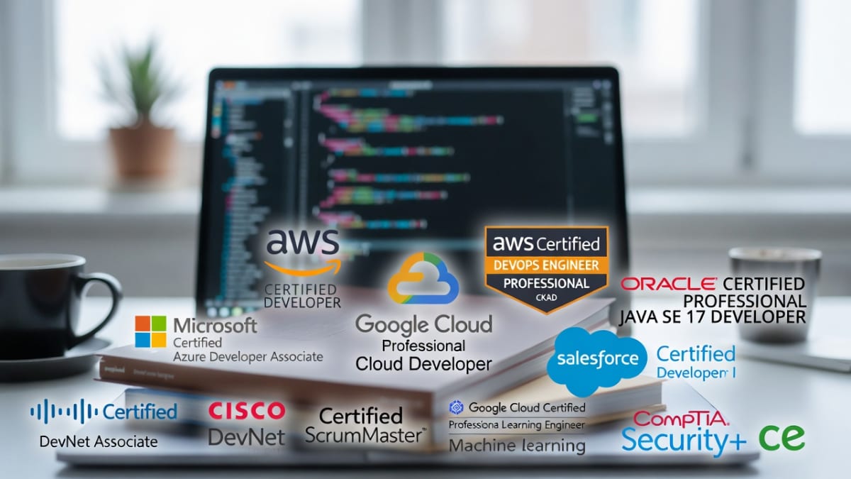 11 Developer Certifications You Should Earn This Year