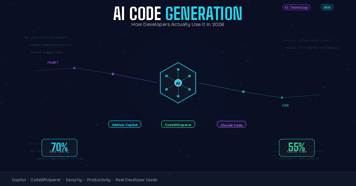 AI Code Generation in 2026: How Developers Actually Use It, What It Does Well, and Where Humans Still Win