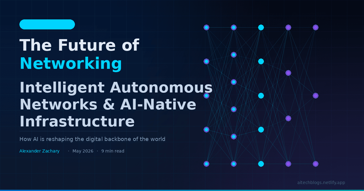 The Future of Networking: Intelligent Autonomous Networks & AI-Native Infrastructure