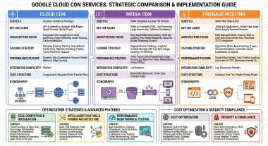 GCP CDN Services Complete Guide - Cloud CDN vs Media CDN vs Firebase Hosting Implementation Strategy