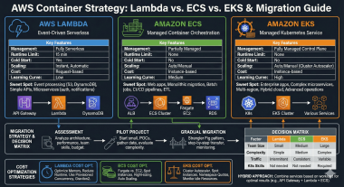 AWS Container Strategy - Lambda vs ECS vs EKS Comprehensive Guide